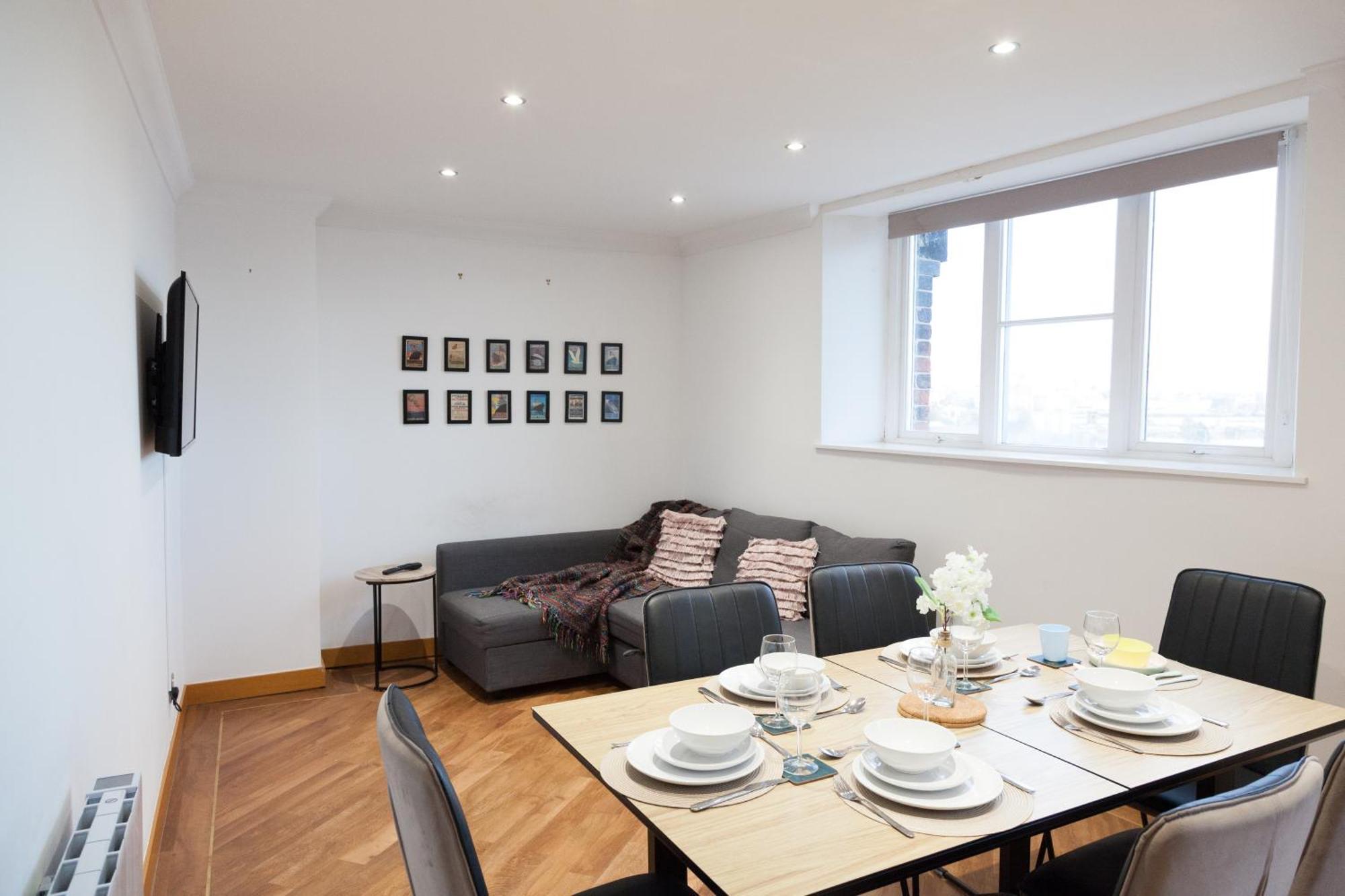 Weekly & Monthly Stays In Penthouse For Contractors Or Leisure Single Or Superking Beds Available Birkenhead Dış mekan fotoğraf